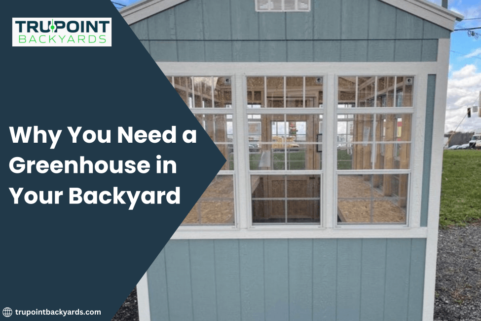 Why You Need a Greenhouse in Your Backyard - TruPoint Backyards